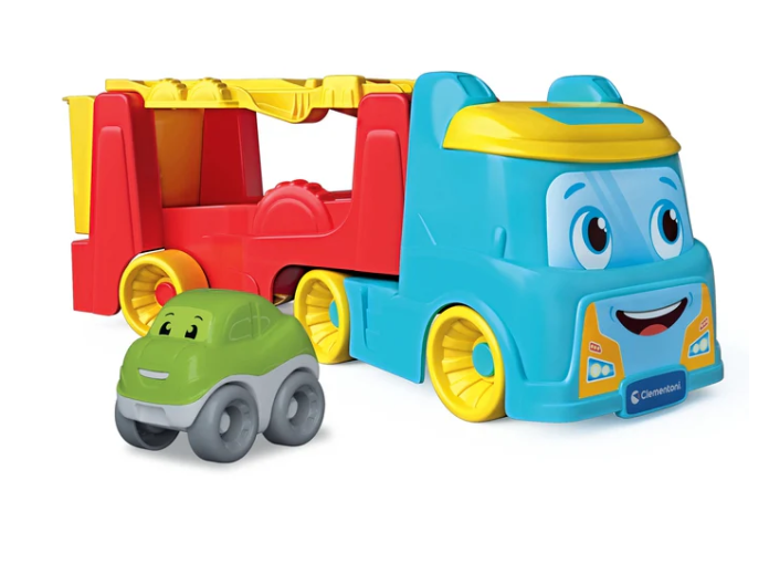 Transporter s převracejícími se autíčky pro děti – Clementoni