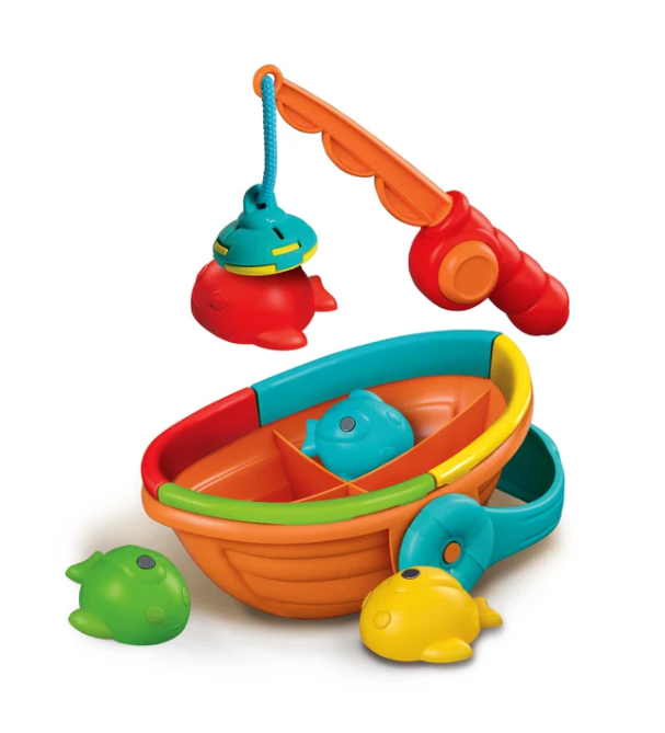 Rybářský prut s lodičkou a rybičkami – Clementoni