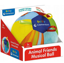 Měkký hudební míček se zvířátky pro miminka – Clementoni