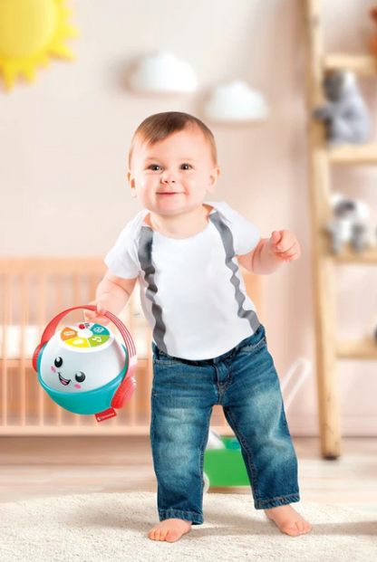 Interaktivní hudební míč s mikrofonem – Clementoni