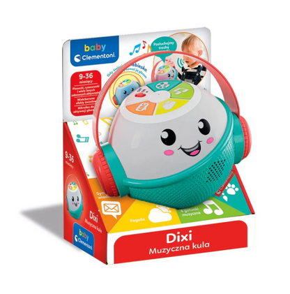 Interaktivní hudební míč s mikrofonem – Clementoni