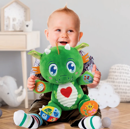 Mluvící plyšový drak s hudbou a světlem – Clementoni