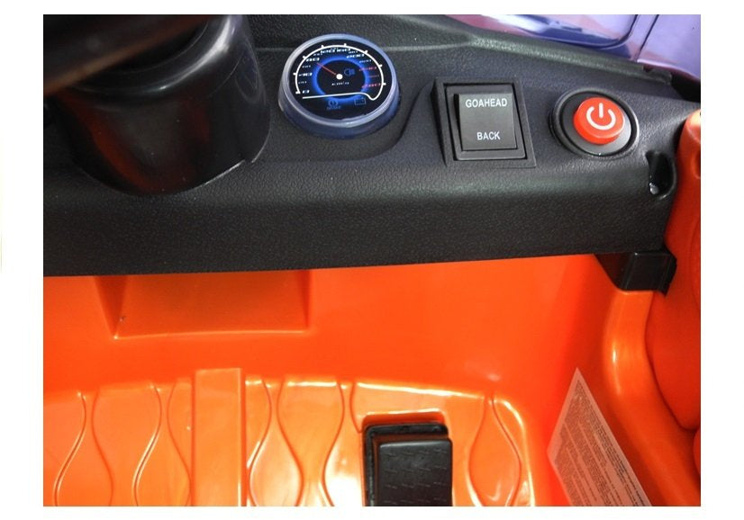 HL1638 Orange - Electric Ride On Car