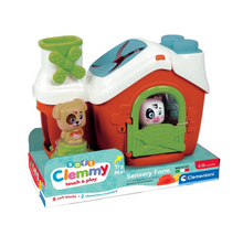 Clemmy senzorická farma s kostkami a zvířátky – Clementoni