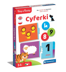 Educational Game Numbers Mathematics Learn & Have Fun Polish Language Clementoni 50767