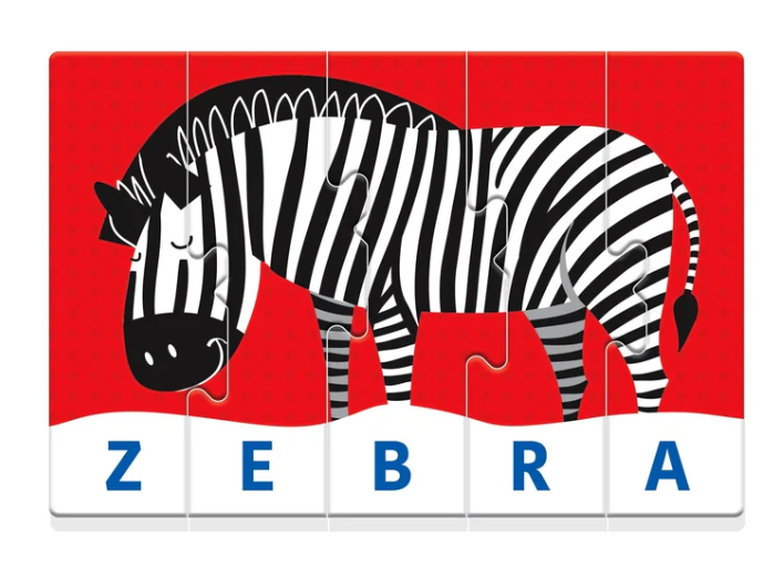 Vzdělávací hra puzzle Moje první slova – Clementoni