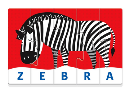 Vzdělávací hra puzzle Moje první slova – Clementoni