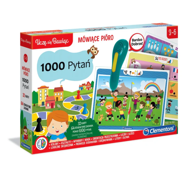Interaktivní pero s 1000 otázkami – Clementoni