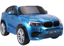 Elektrické auto BMW X6M s dálkovým ovládáním – modré