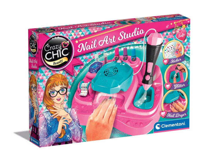 Nehtové studio s leštičkou a sušičkou – Clementoni