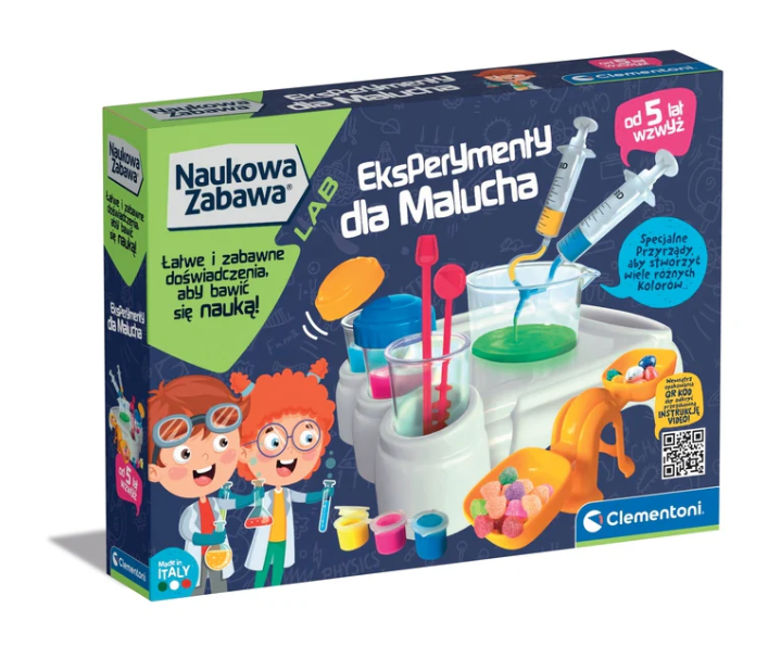 Vědecké experimenty pro malé vědce – Clementoni 50895