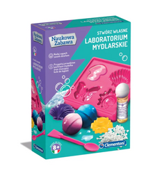 Laboratoř na výrobu mýdel s experimenty – Clementoni