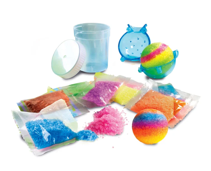 Vědecká sada Crazy Glitter Balls – Clementoni