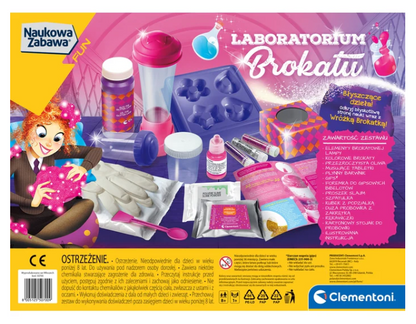 Vědecká laboratoř s glitry Svět víl – Clementoni