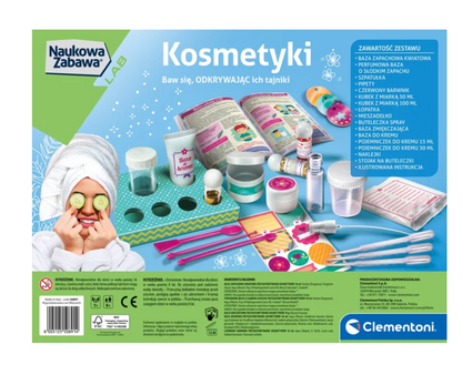 Kosmetická laboratoř – krémy a koupelové soli – Clementoni