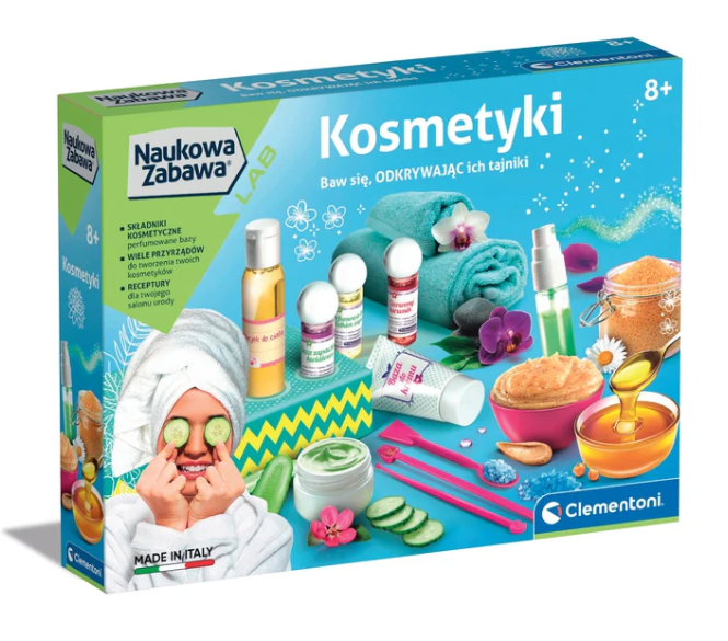 Kosmetická laboratoř – krémy a koupelové soli – Clementoni