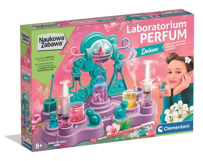 Vědecká laboratoř parfémů Deluxe s vůněmi a difuzéry – Clementoni
