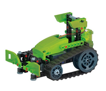 Science & Play Construction Laboratory Mechanics Crawler Tractor Electric Motor Polish Language Clementoni 50689