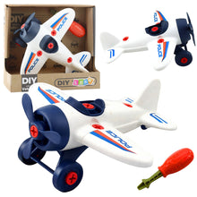 Policejní letadlo se šroubovákem – stavebnice DIY pro děti