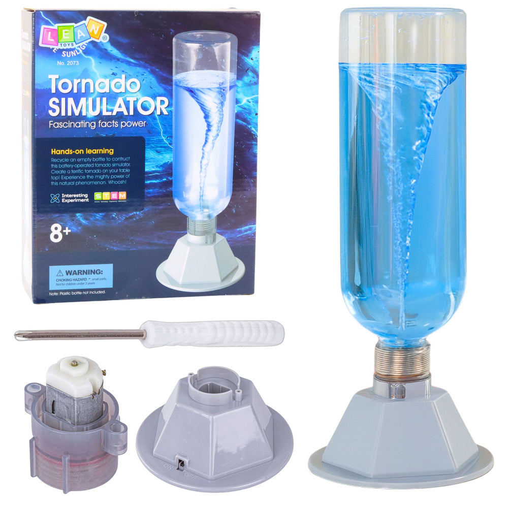 Simulátor tornáda DIY – vzdělávací experimentální sada