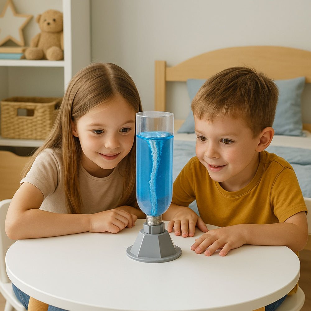 Simulátor tornáda DIY – vzdělávací experimentální sada