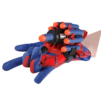 Rukavice s vrhačem pěnových šipek pro děti – 10 ks