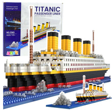 Stavebnice Titanic – 3D model lodi s 1878 díly