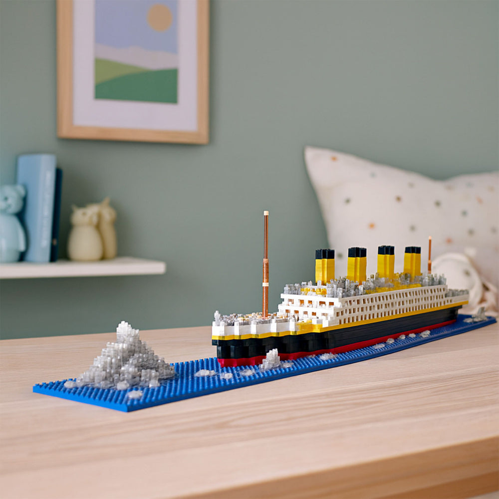 Stavebnice Titanic – 3D model lodi s 1878 díly