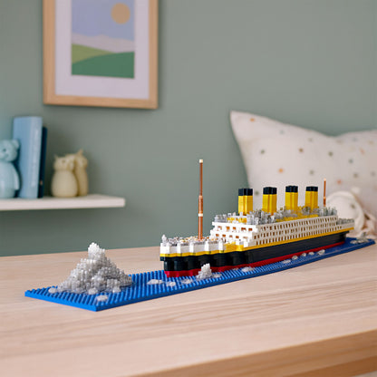 Stavebnice Titanic – 3D model lodi s 1878 díly
