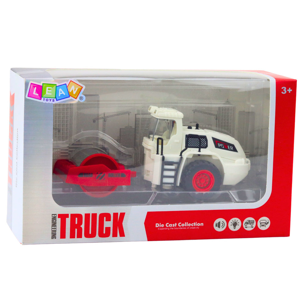 Silniční válec se světlem a zvukem – kovový válec