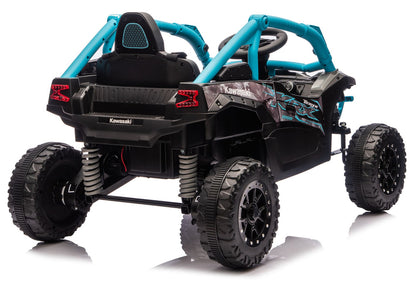 Elektrické autíčko Kawasaki JS330 24V – černé a modré