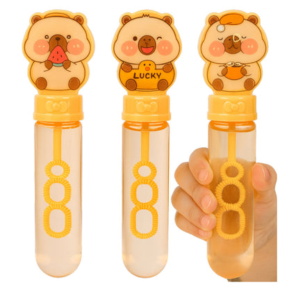 Bublifuk Kapybara s 3 otvory, 35 ml – barevný mix