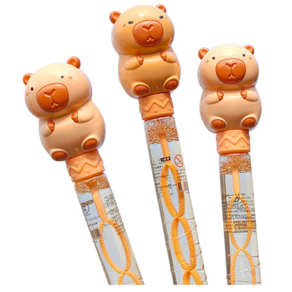 Bublifuk s velkou hůlkou Kapybara 35 cm, 120 ml