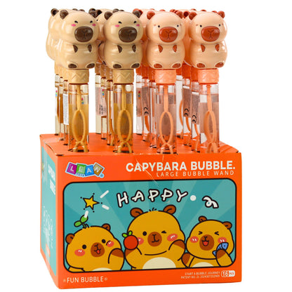 Bublifuk s velkou hůlkou Kapybara 35 cm, 120 ml