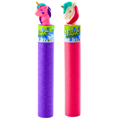 Pěnová vodní pumpa Jednorožec růžovo-fialová 35 cm