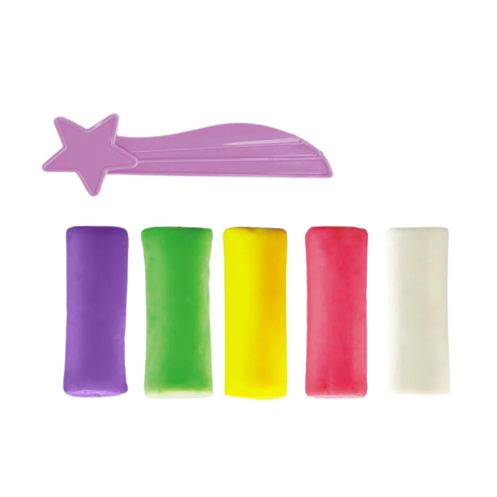 Kreativní sada s modelovací hmotou Jednorožec – 5 barev