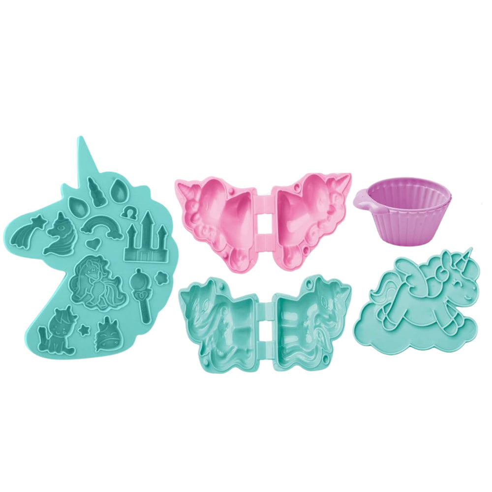 Kreativní sada s modelovací hmotou Jednorožec – 5 barev