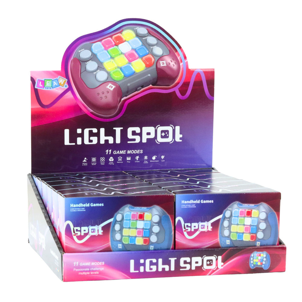 Elektronická arkádová hra s 11 herními režimy – Light Spot