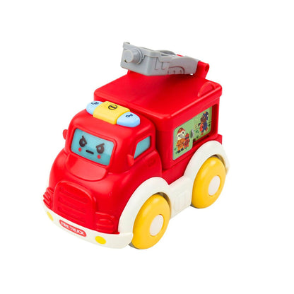 Sada městských aut s pohyblivými prvky, světly a zvuky pro batolata