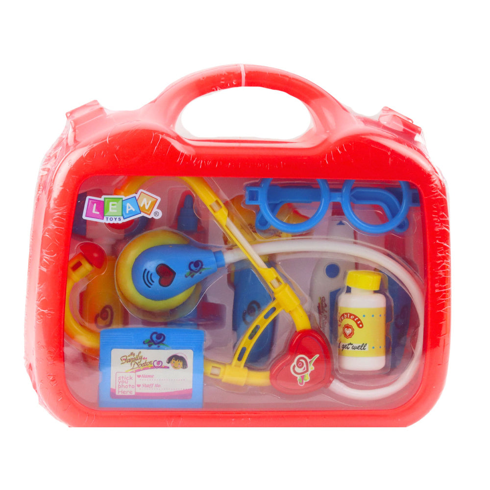 Doktorský kufřík s 9 doplňky a světelnými efekty – Little Doctor