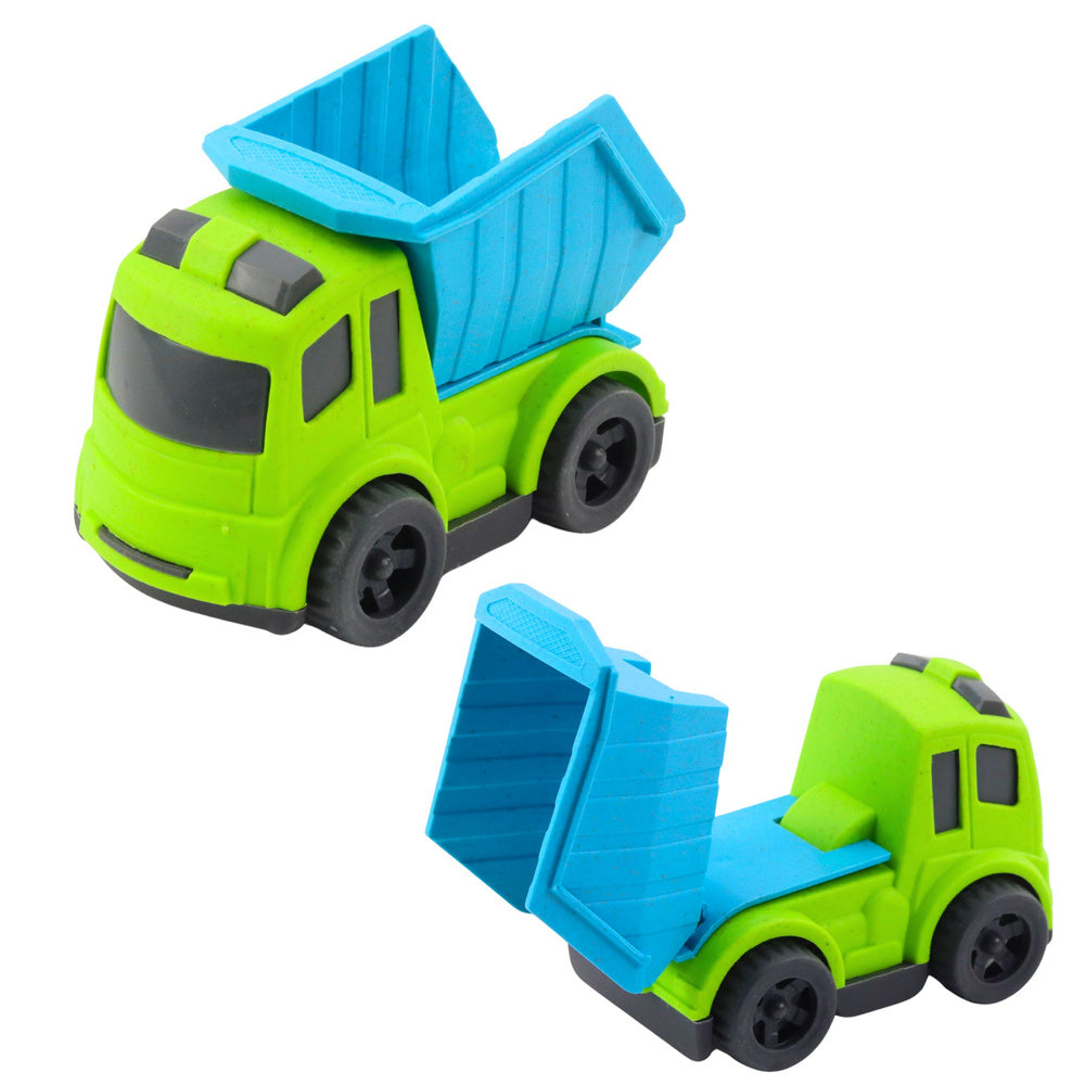 Stavební auta – sklápěč a bagr z BIO plastu pro děti
