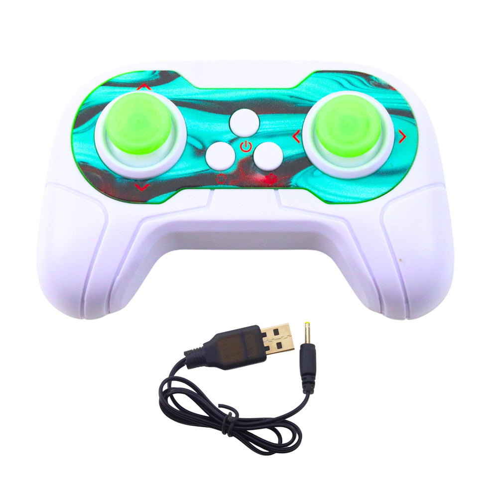 RC akrobatické auto s dálkovým ovládáním 360° – zelené 1:32