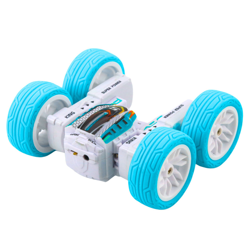RC akrobatické auto s dálkovým ovládáním 360° – modré 1:32