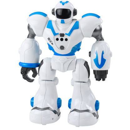 Interaktivní robot na dálkové ovládání se 16 funkcemi – modrý