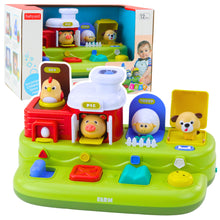 Interaktivní vzdělávací hračka s vyskakujícími zvířátky