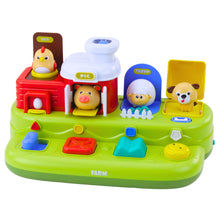 Interaktivní vzdělávací hračka s vyskakujícími zvířátky