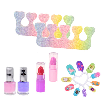 Kosmetická sada Mermaid Glitter s make-upem a nehty