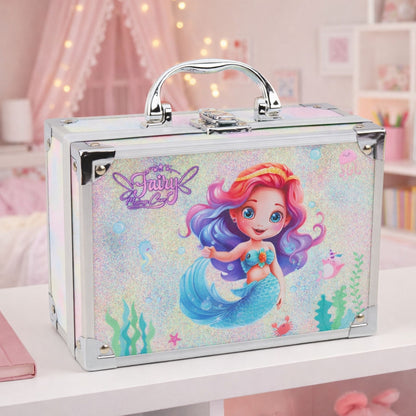 Kosmetická sada Mermaid Glitter s make-upem a nehty