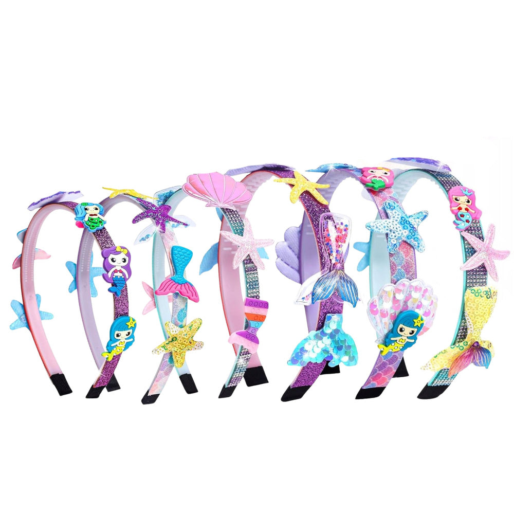 Kreativní sada na výrobu mořských čelenek – 6 ks