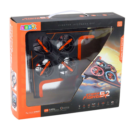 Dron s dálkovým ovládáním a LED osvětlením – ovládání přes aplikaci